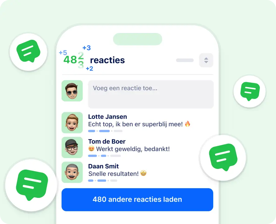 Facebook Reacties
