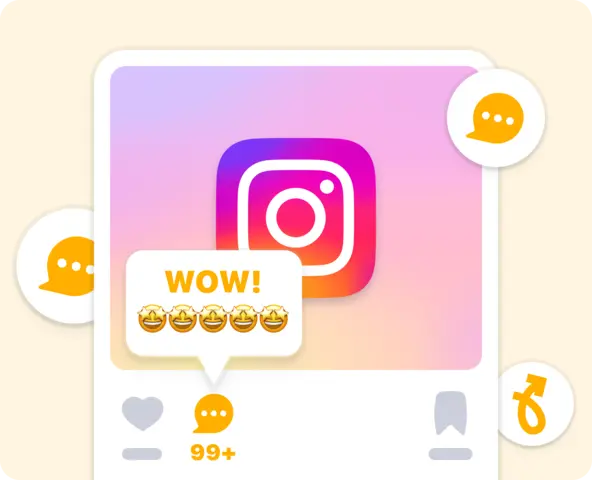 Instagram Reacties