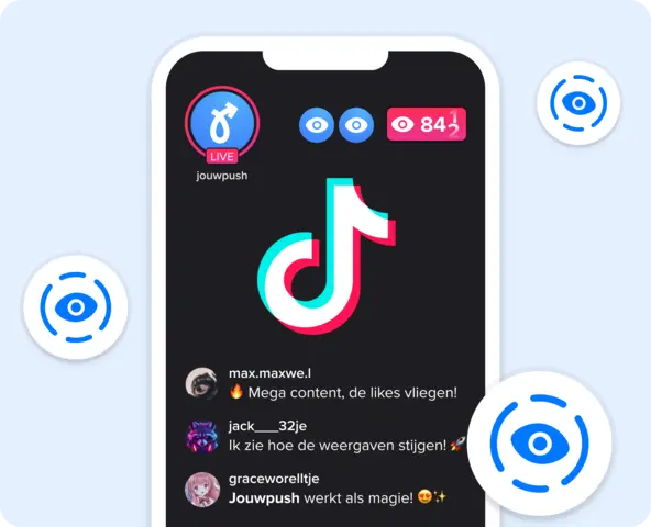 TikTok Live Kijkers