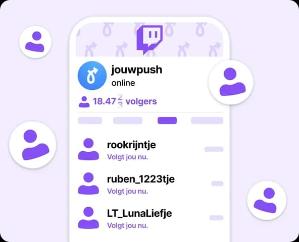 Twitch Volgers
