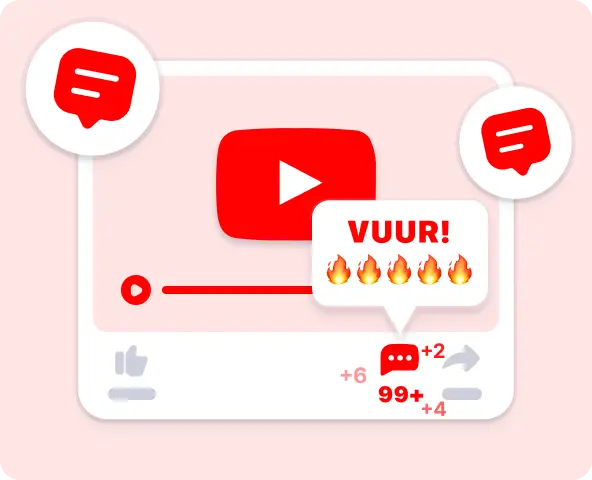 YouTube Reacties