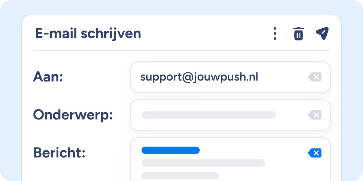 E-mailsupport