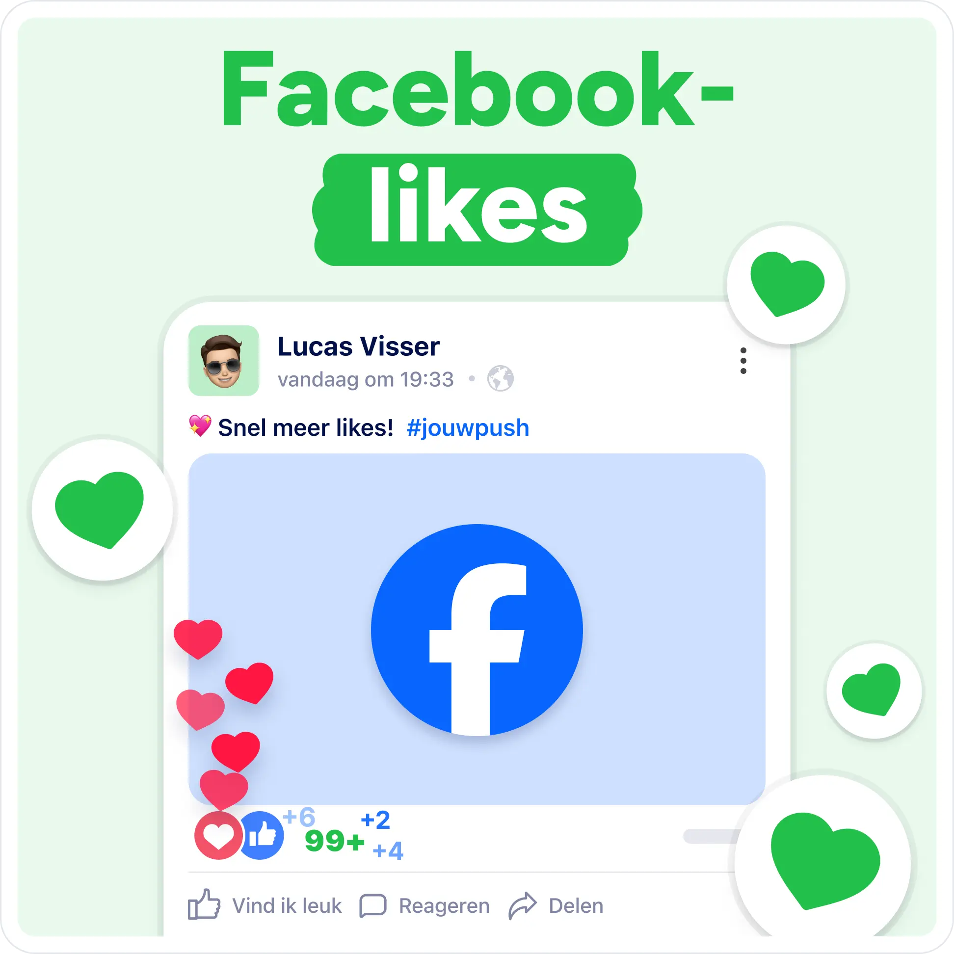 Koop Facebook-likes Mockup